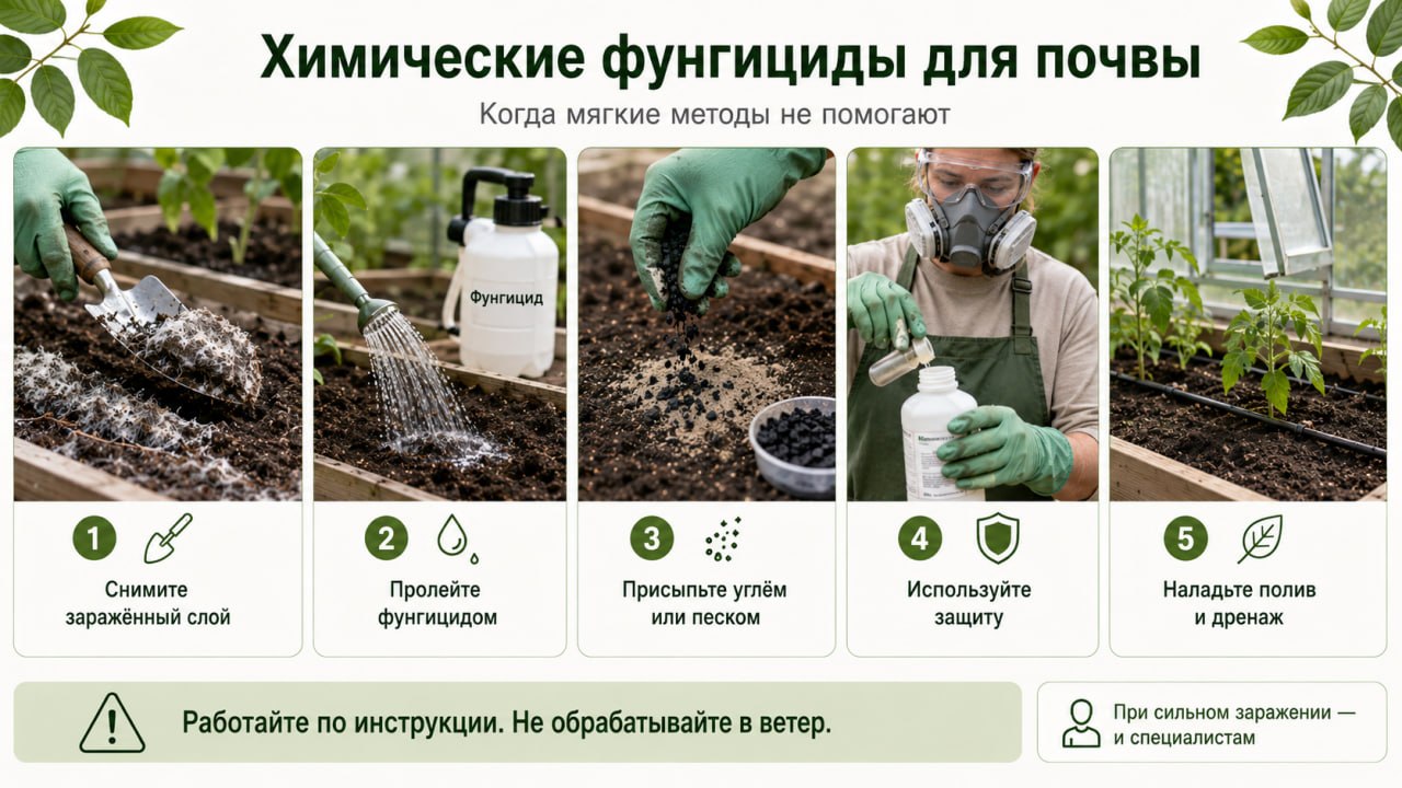 химические фунгициды для почвы